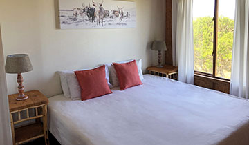 Nqabara Eco River Lodge with spacious clean bedrooms